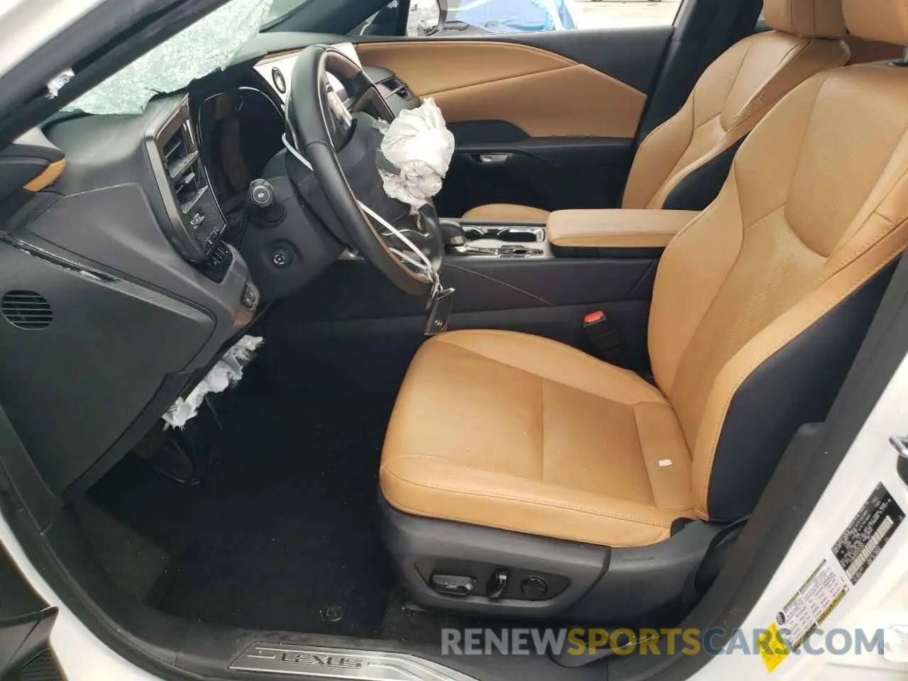 7 Photograph of a damaged car 2T2BAMBA8PC013951 LEXUS RX350 2023
