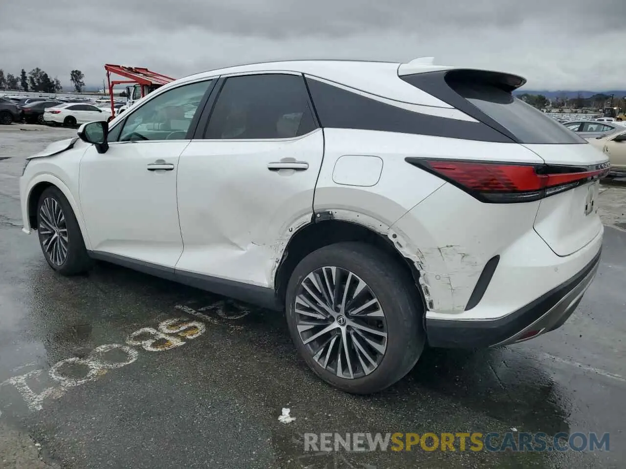 2 Photograph of a damaged car 2T2BAMBAXPC014521 LEXUS RX350 2023