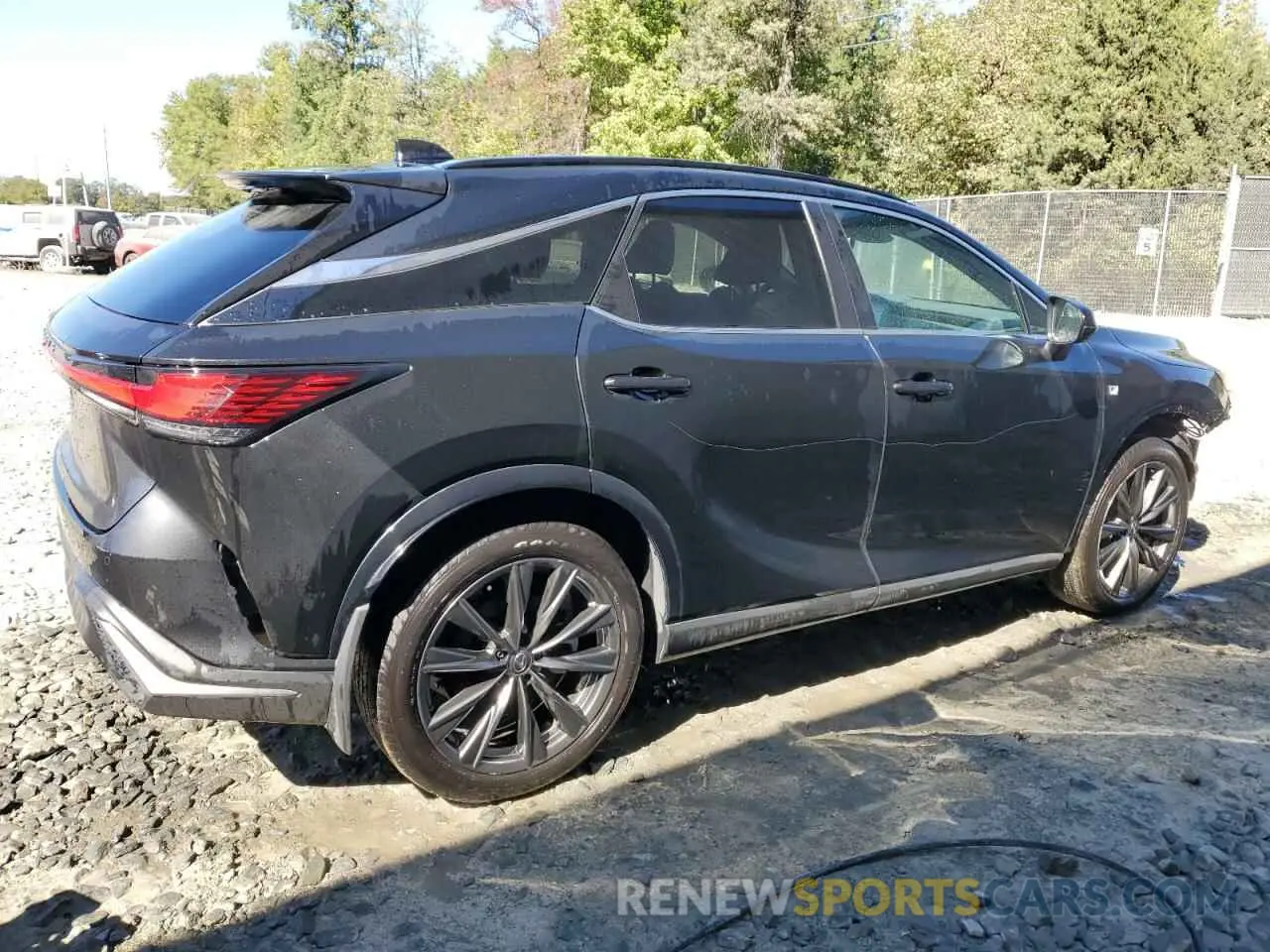3 Photograph of a damaged car 2T2BAMCA0PC010573 LEXUS RX350 2023