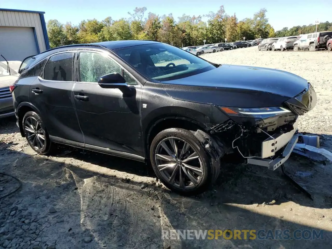 4 Photograph of a damaged car 2T2BAMCA0PC010573 LEXUS RX350 2023