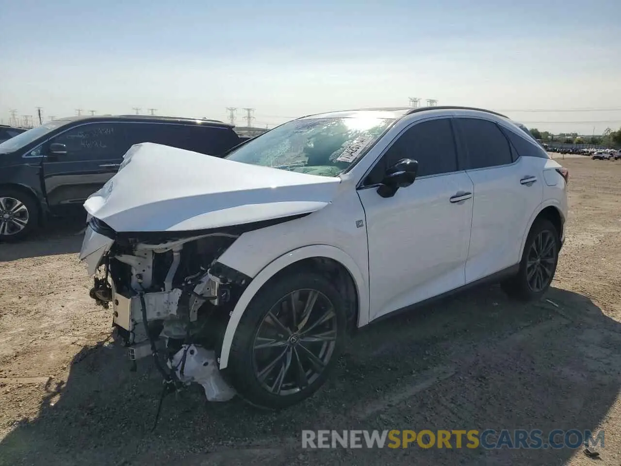 1 Photograph of a damaged car 2T2BAMCA0PC020343 LEXUS RX350 2023