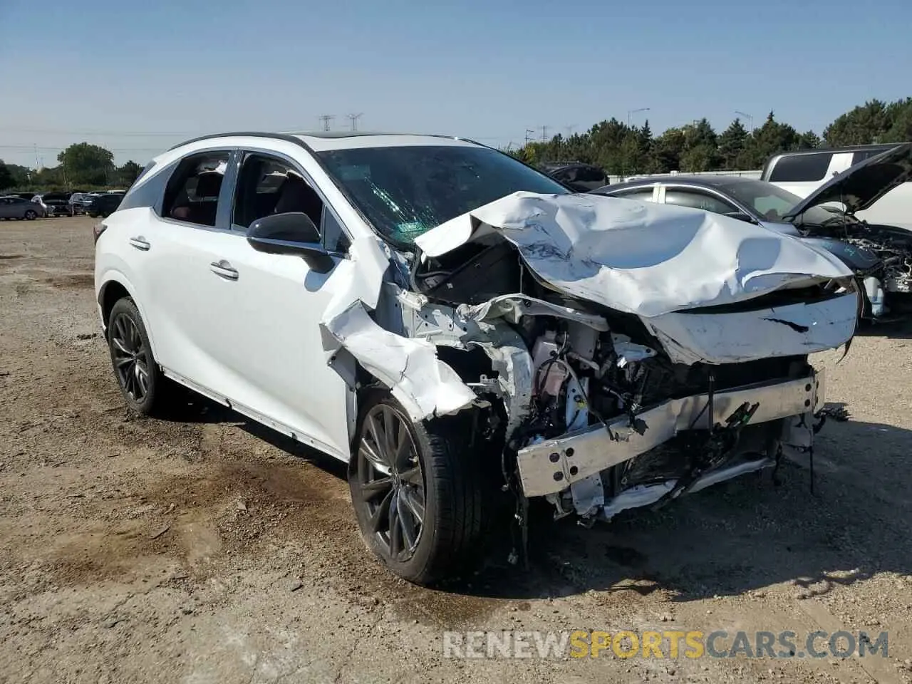 4 Photograph of a damaged car 2T2BAMCA0PC020343 LEXUS RX350 2023