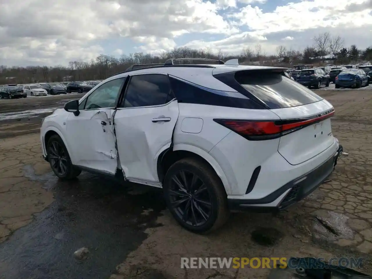 2 Photograph of a damaged car 2T2BAMCA0PC028409 LEXUS RX350 2023