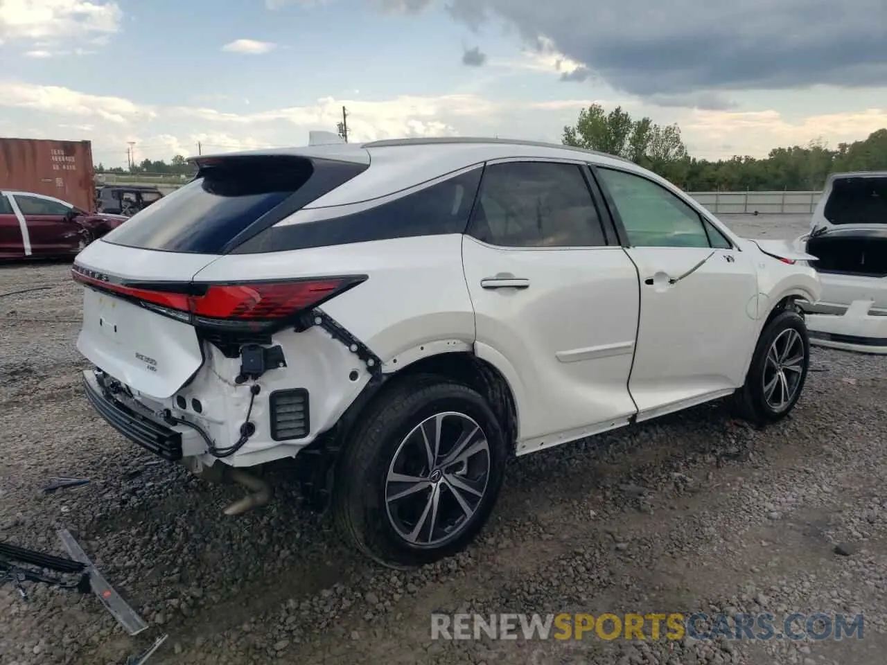 3 Photograph of a damaged car 2T2BAMCA0PC035344 LEXUS RX350 2023