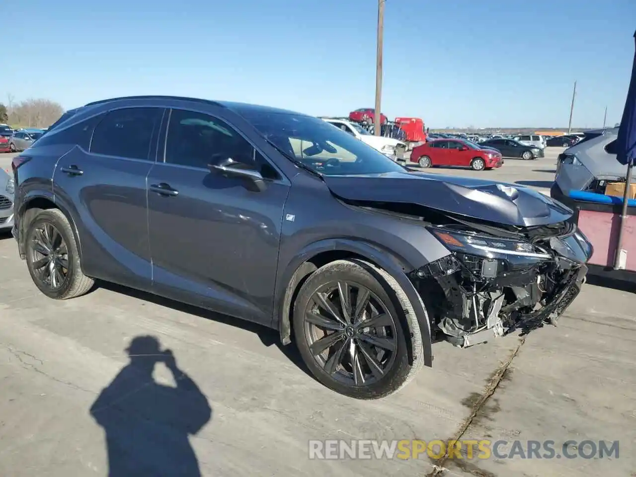 4 Photograph of a damaged car 2T2BAMCA1PC014924 LEXUS RX350 2023