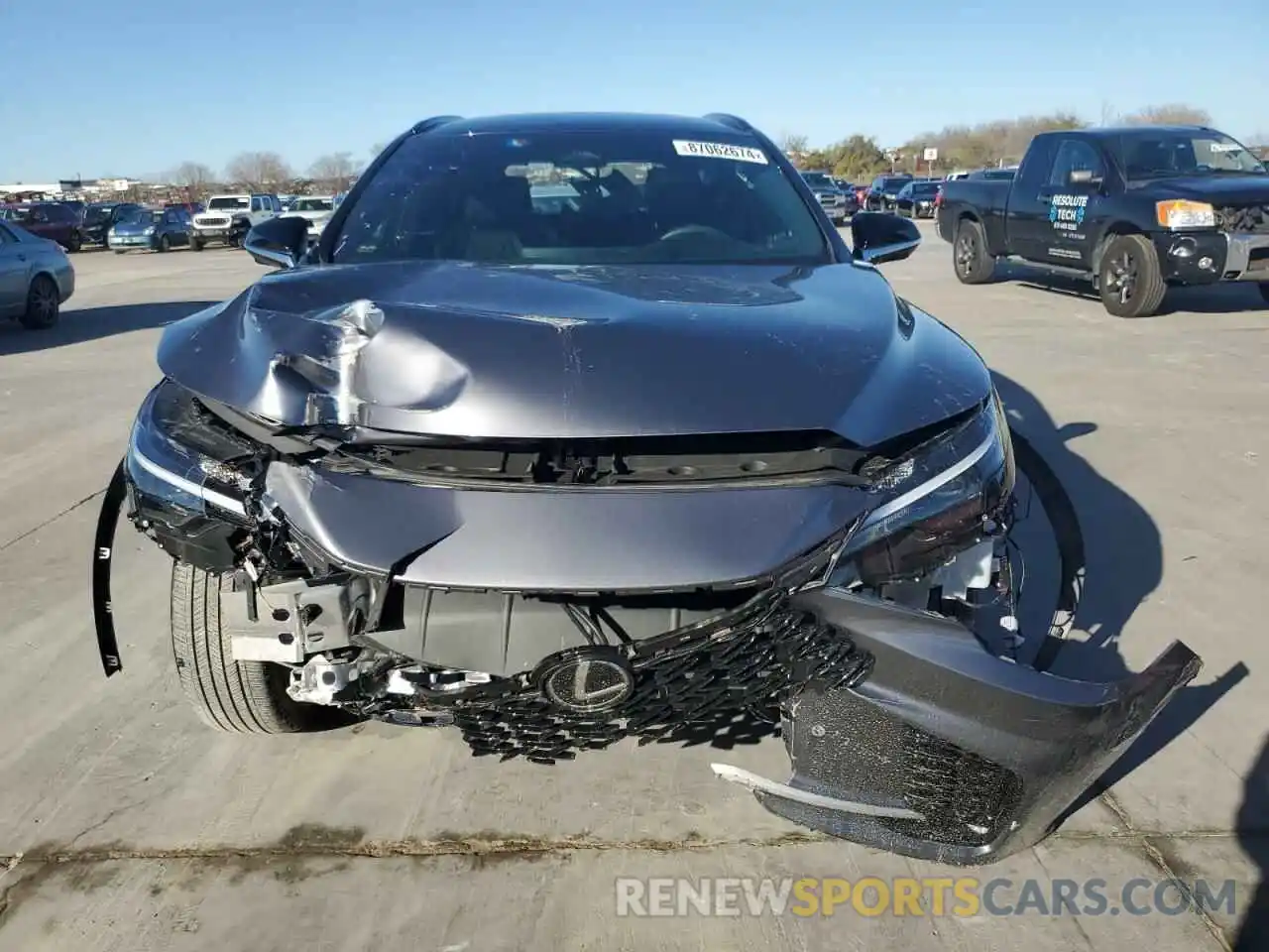 5 Photograph of a damaged car 2T2BAMCA1PC014924 LEXUS RX350 2023