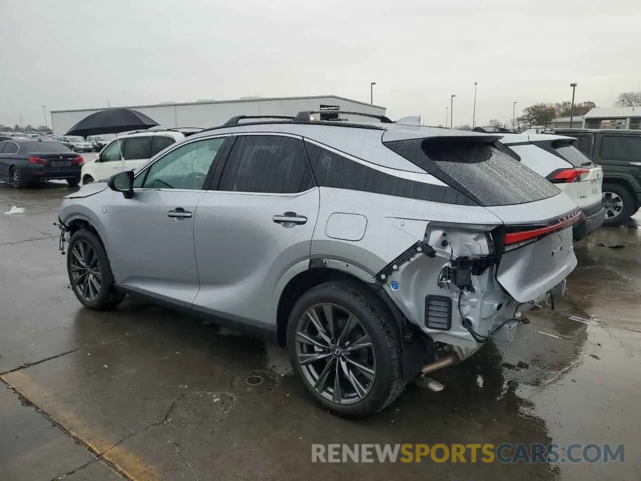 2 Photograph of a damaged car 2T2BAMCA1PC027754 LEXUS RX350 2023