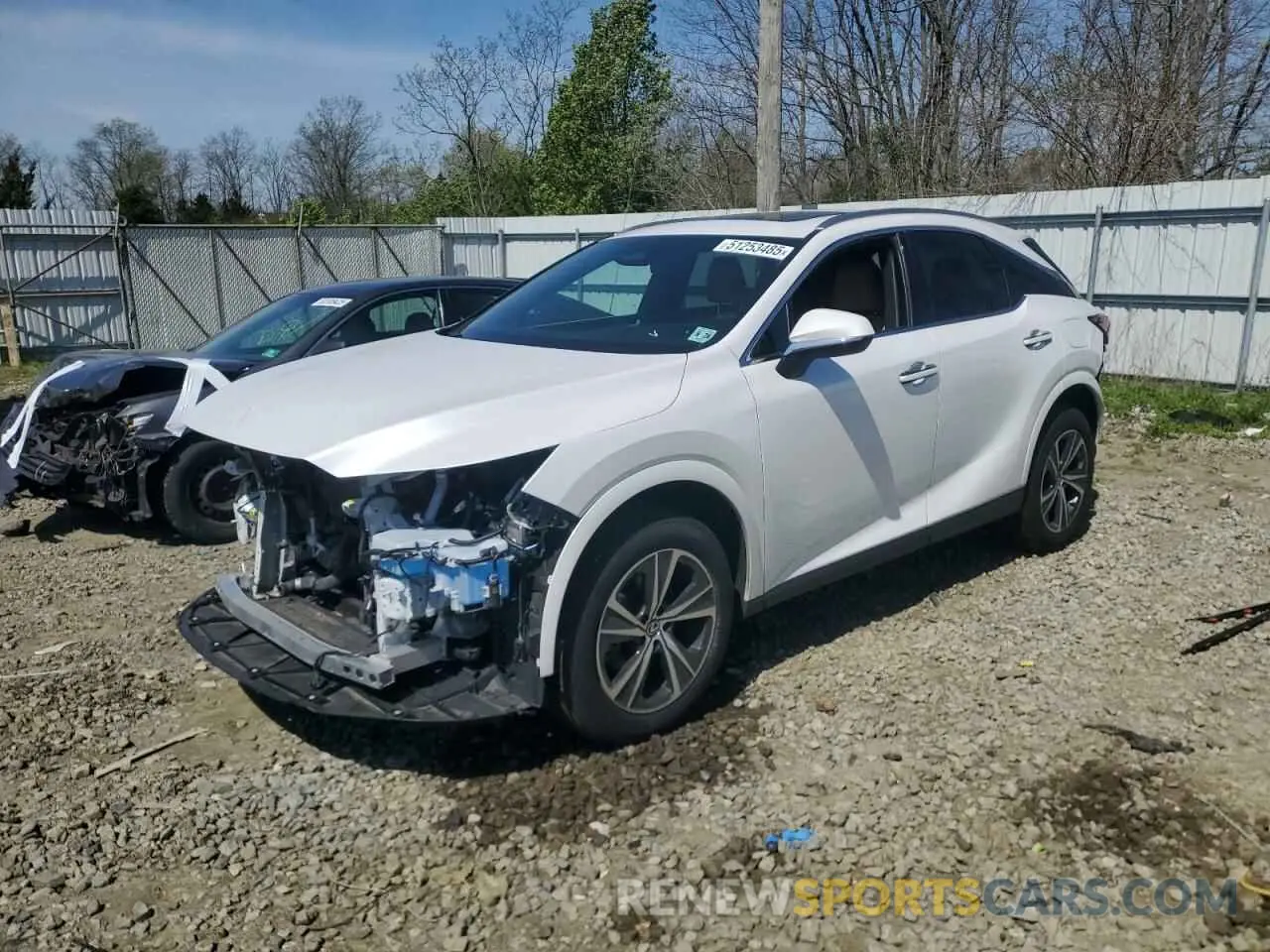 1 Photograph of a damaged car 2T2BAMCA1PC033568 LEXUS RX350 2023