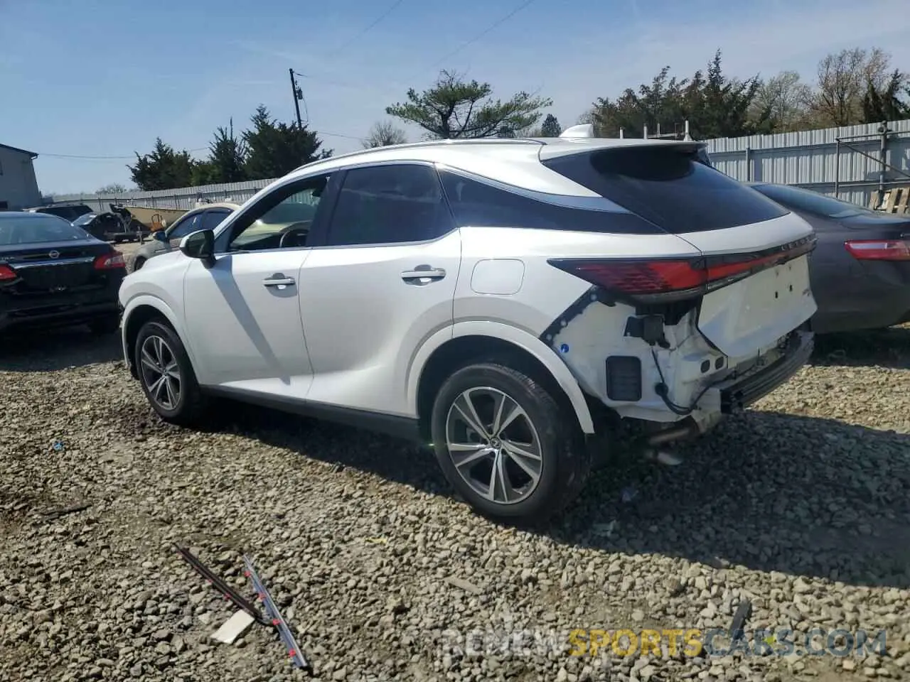 2 Photograph of a damaged car 2T2BAMCA1PC033568 LEXUS RX350 2023
