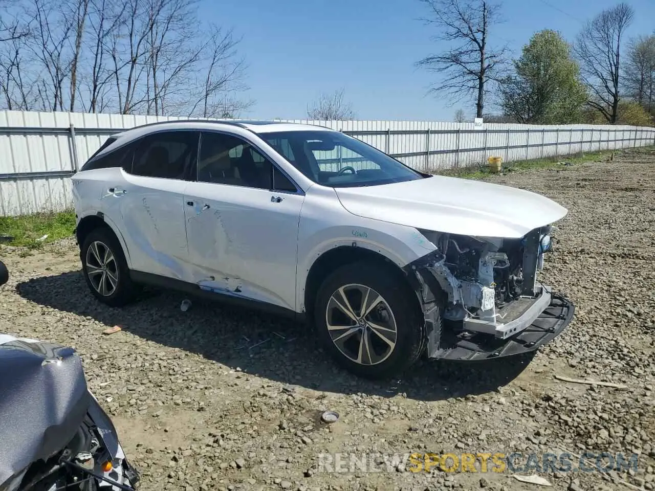 4 Photograph of a damaged car 2T2BAMCA1PC033568 LEXUS RX350 2023