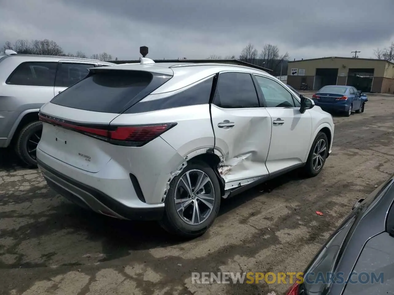 3 Photograph of a damaged car 2T2BAMCA2PC030260 LEXUS RX350 2023