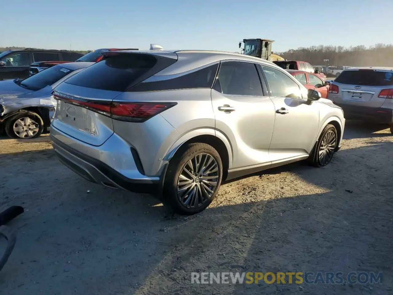 3 Photograph of a damaged car 2T2BAMCA2PC035216 LEXUS RX350 2023
