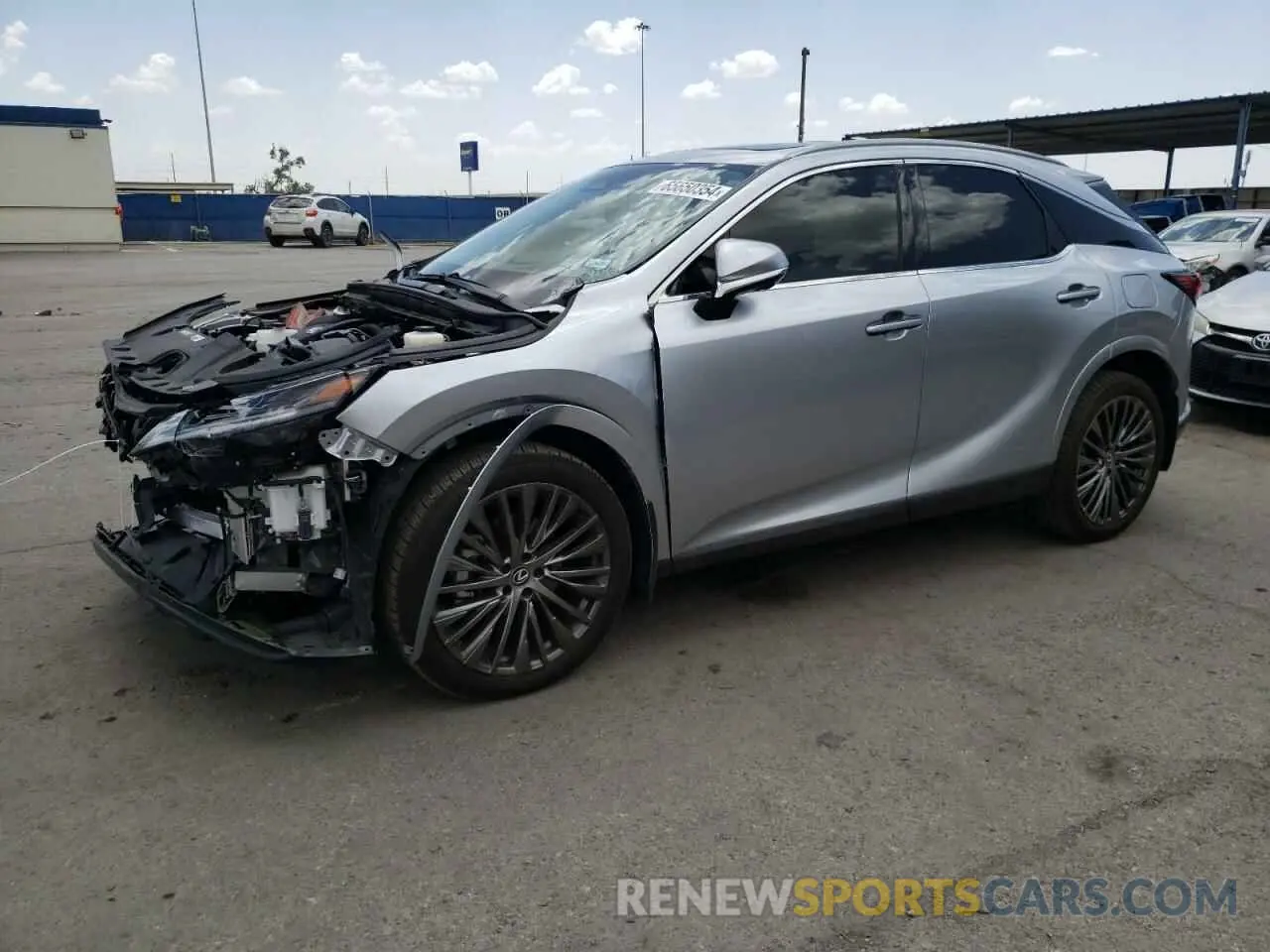 1 Photograph of a damaged car 2T2BAMCA2PC036155 LEXUS RX350 2023