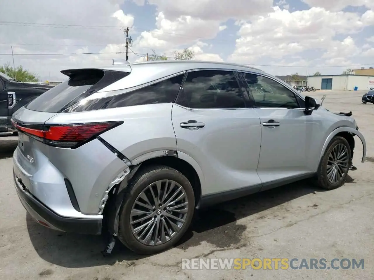 3 Photograph of a damaged car 2T2BAMCA2PC036155 LEXUS RX350 2023