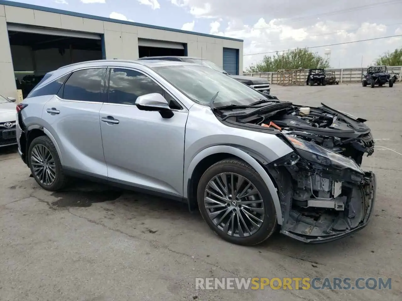 4 Photograph of a damaged car 2T2BAMCA2PC036155 LEXUS RX350 2023