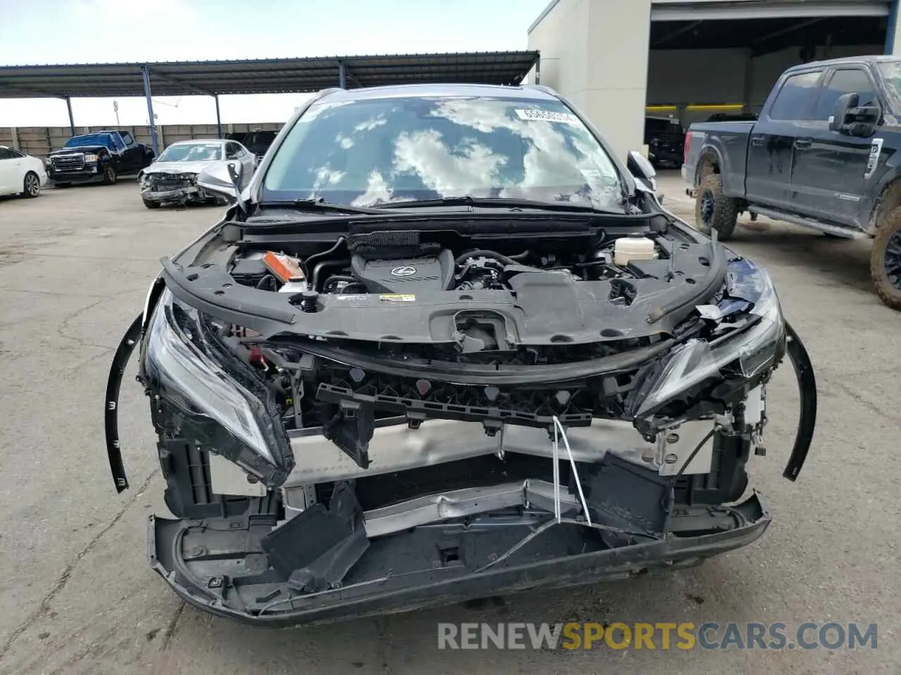 5 Photograph of a damaged car 2T2BAMCA2PC036155 LEXUS RX350 2023