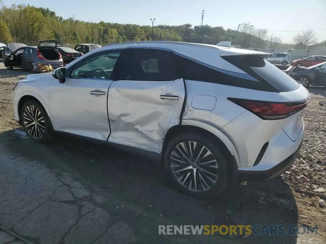 2 Photograph of a damaged car 2T2BAMCA3PC022040 LEXUS RX350 2023