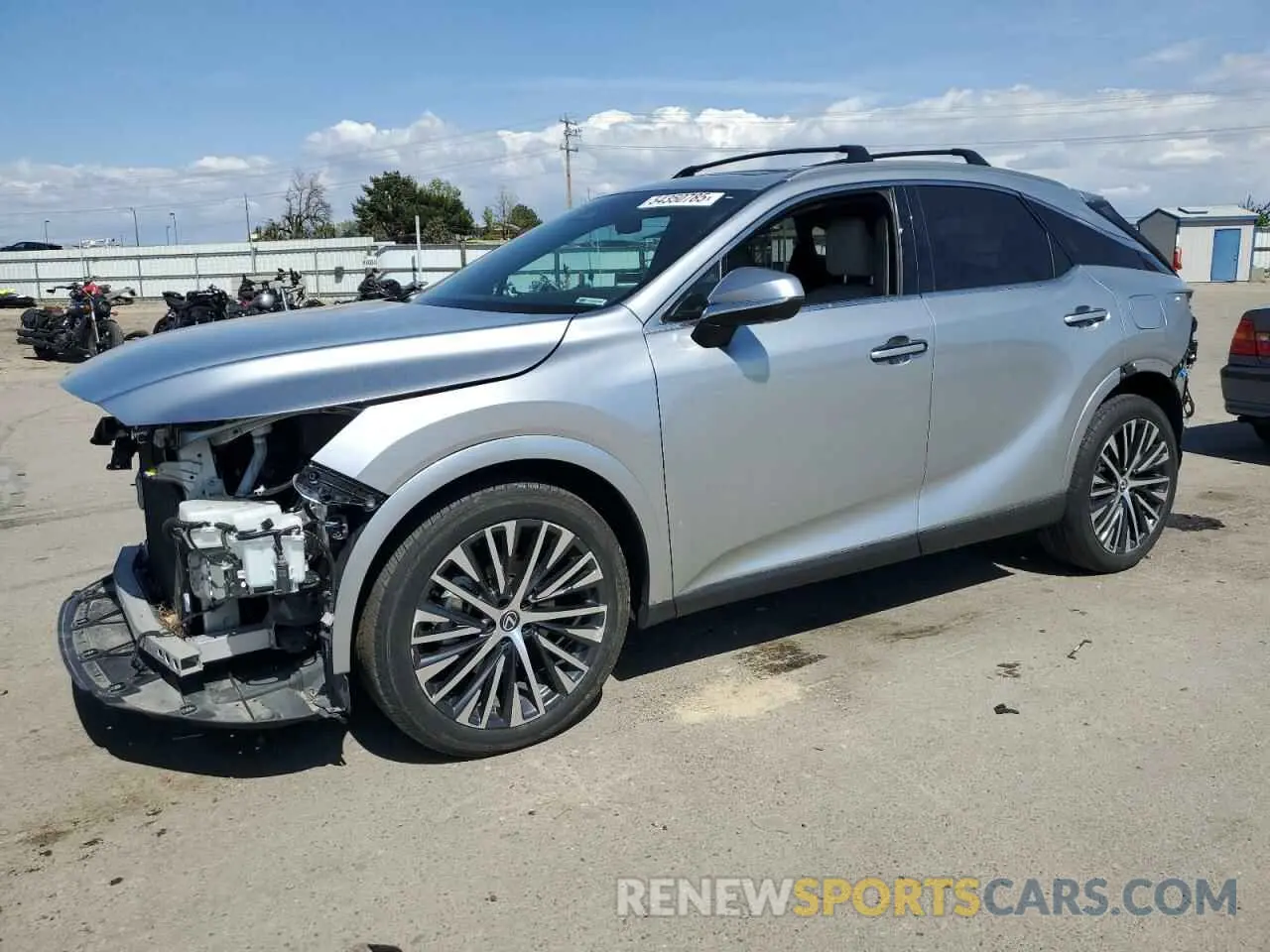 1 Photograph of a damaged car 2T2BAMCA3PC030204 LEXUS RX350 2023