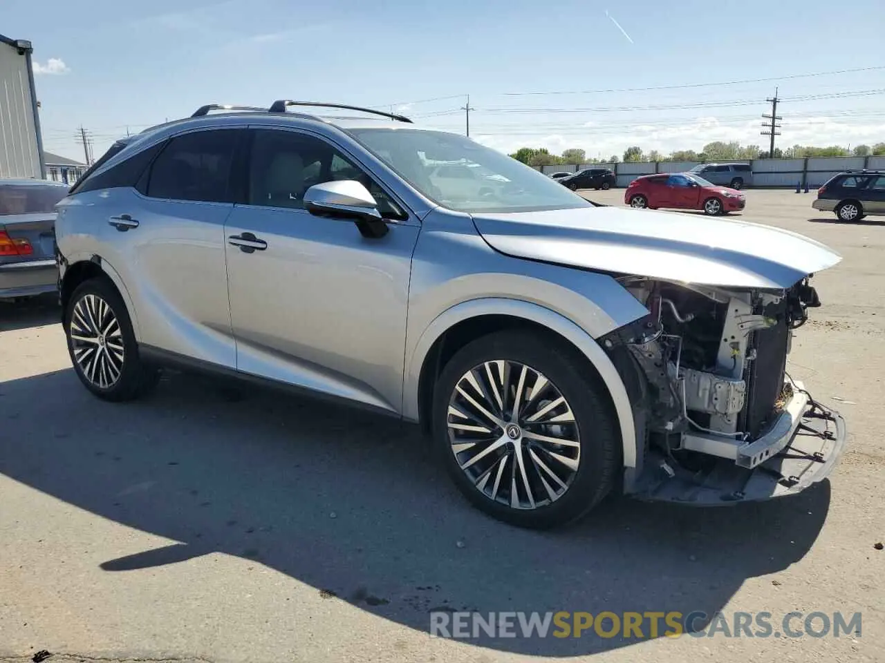 4 Photograph of a damaged car 2T2BAMCA3PC030204 LEXUS RX350 2023