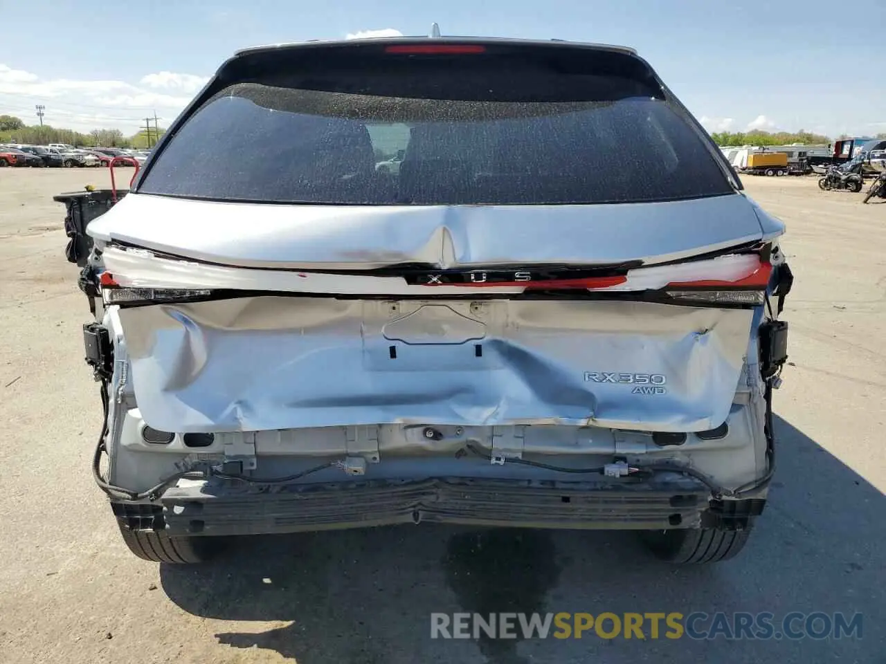 6 Photograph of a damaged car 2T2BAMCA3PC030204 LEXUS RX350 2023