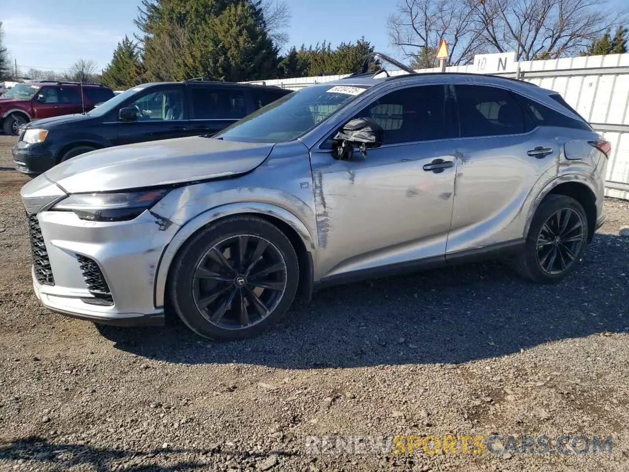 1 Photograph of a damaged car 2T2BAMCA4PC005537 LEXUS RX350 2023