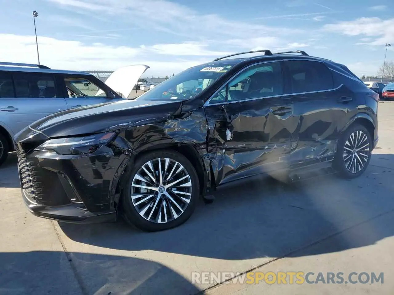 1 Photograph of a damaged car 2T2BAMCA4PC011158 LEXUS RX350 2023