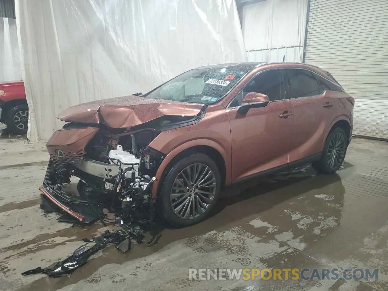 1 Photograph of a damaged car 2T2BAMCA4PC019812 LEXUS RX350 2023