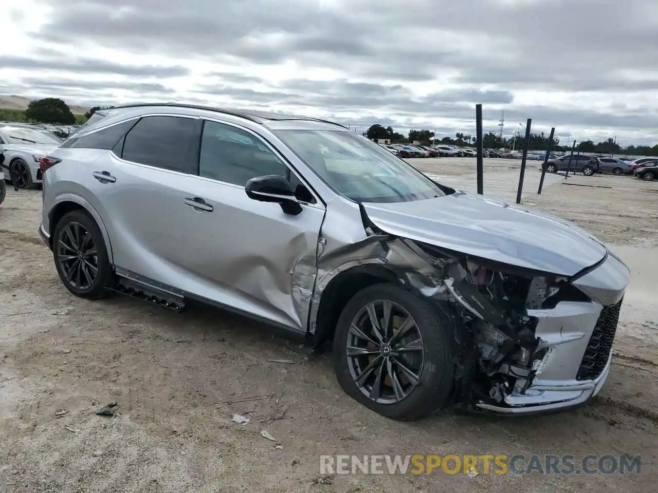 4 Photograph of a damaged car 2T2BAMCA4PC027022 LEXUS RX350 2023