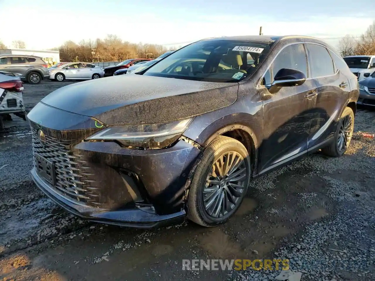 1 Photograph of a damaged car 2T2BAMCA4PC027618 LEXUS RX350 2023