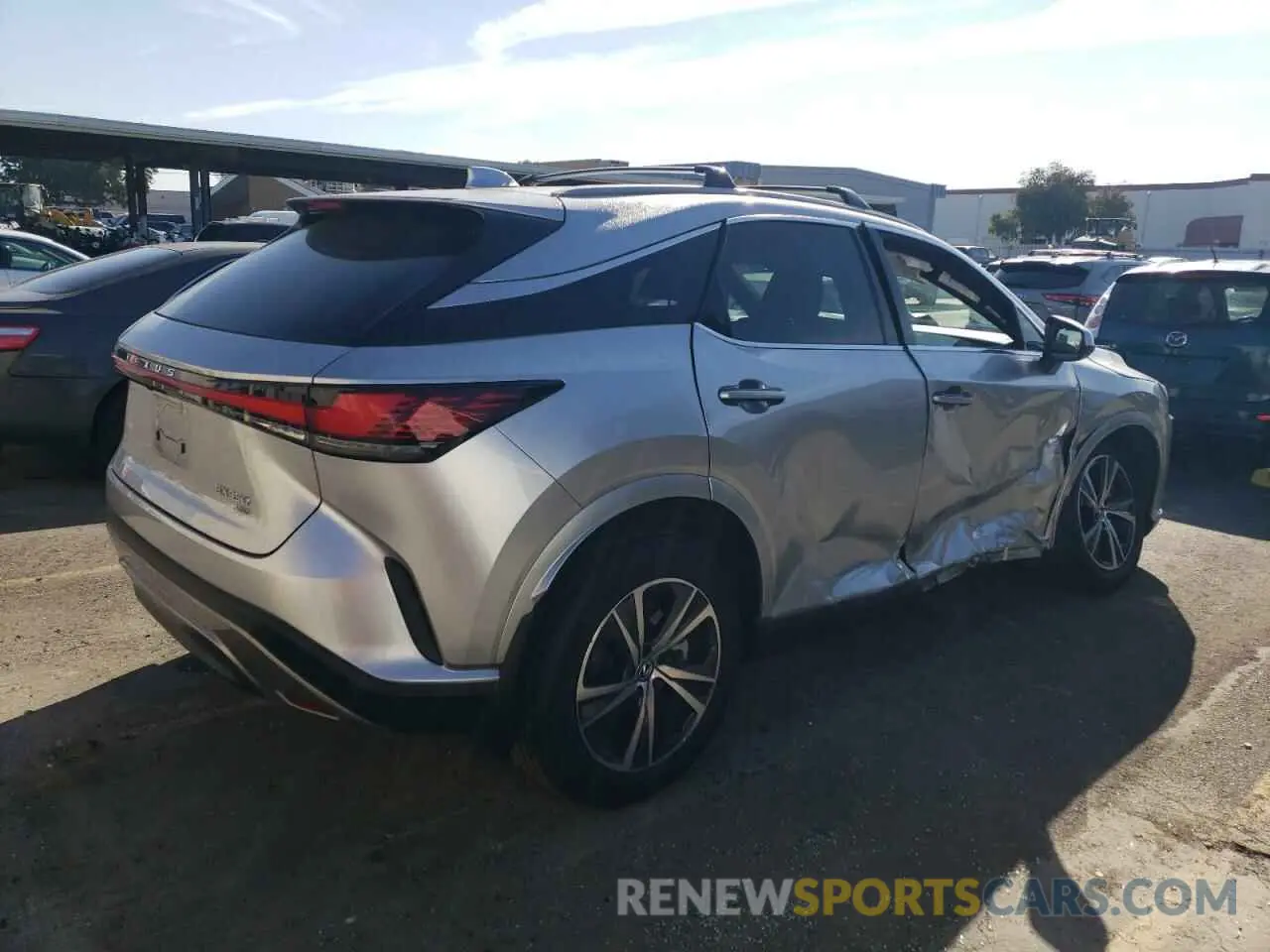 3 Photograph of a damaged car 2T2BAMCA4PC033029 LEXUS RX350 2023