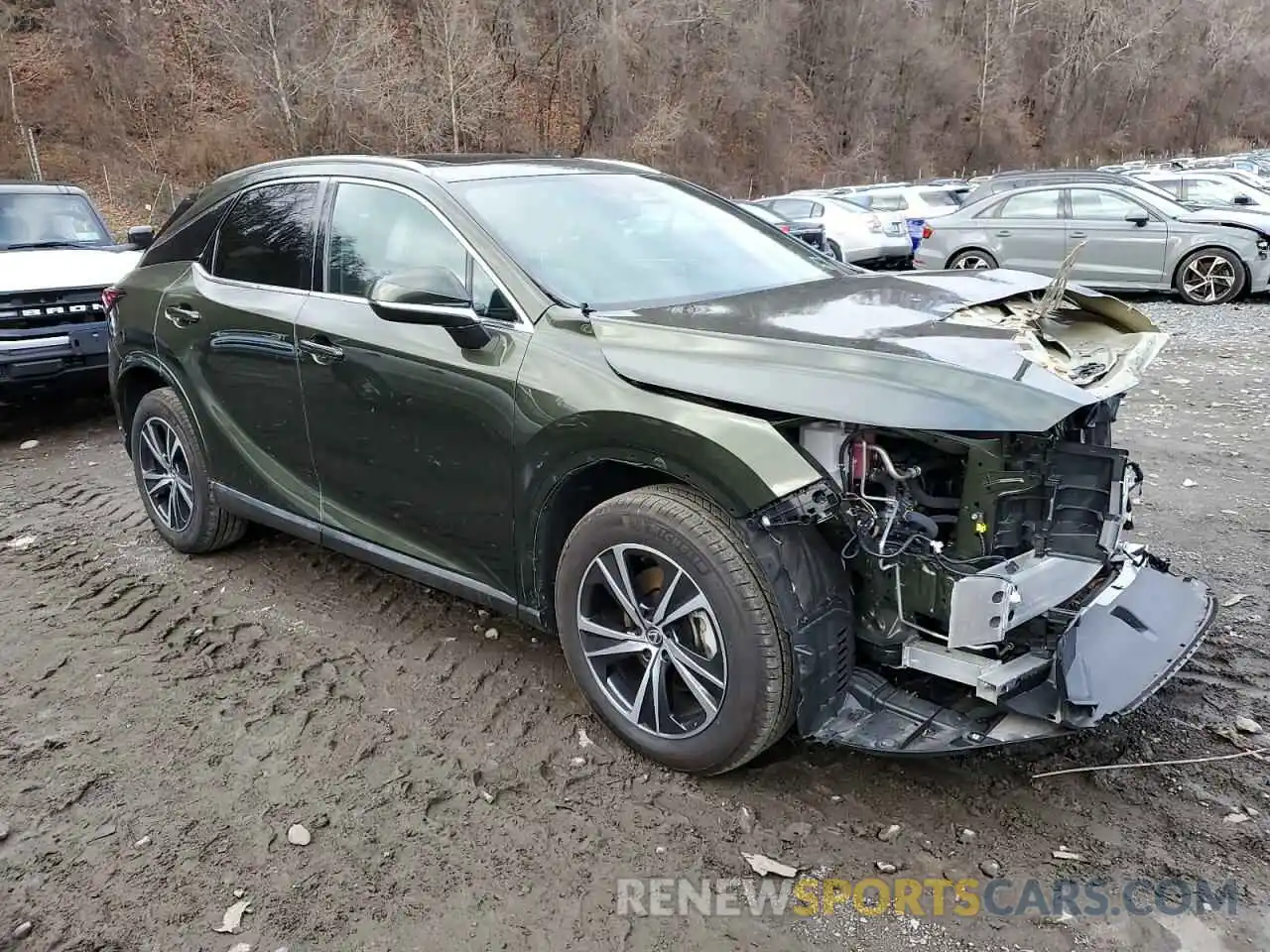 4 Photograph of a damaged car 2T2BAMCA6PC003739 LEXUS RX350 2023