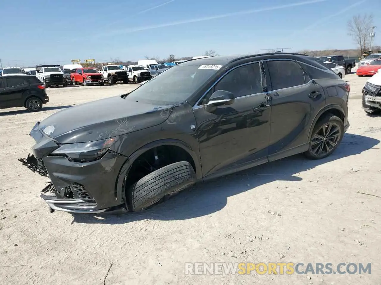 1 Photograph of a damaged car 2T2BAMCA6PC016958 LEXUS RX350 2023