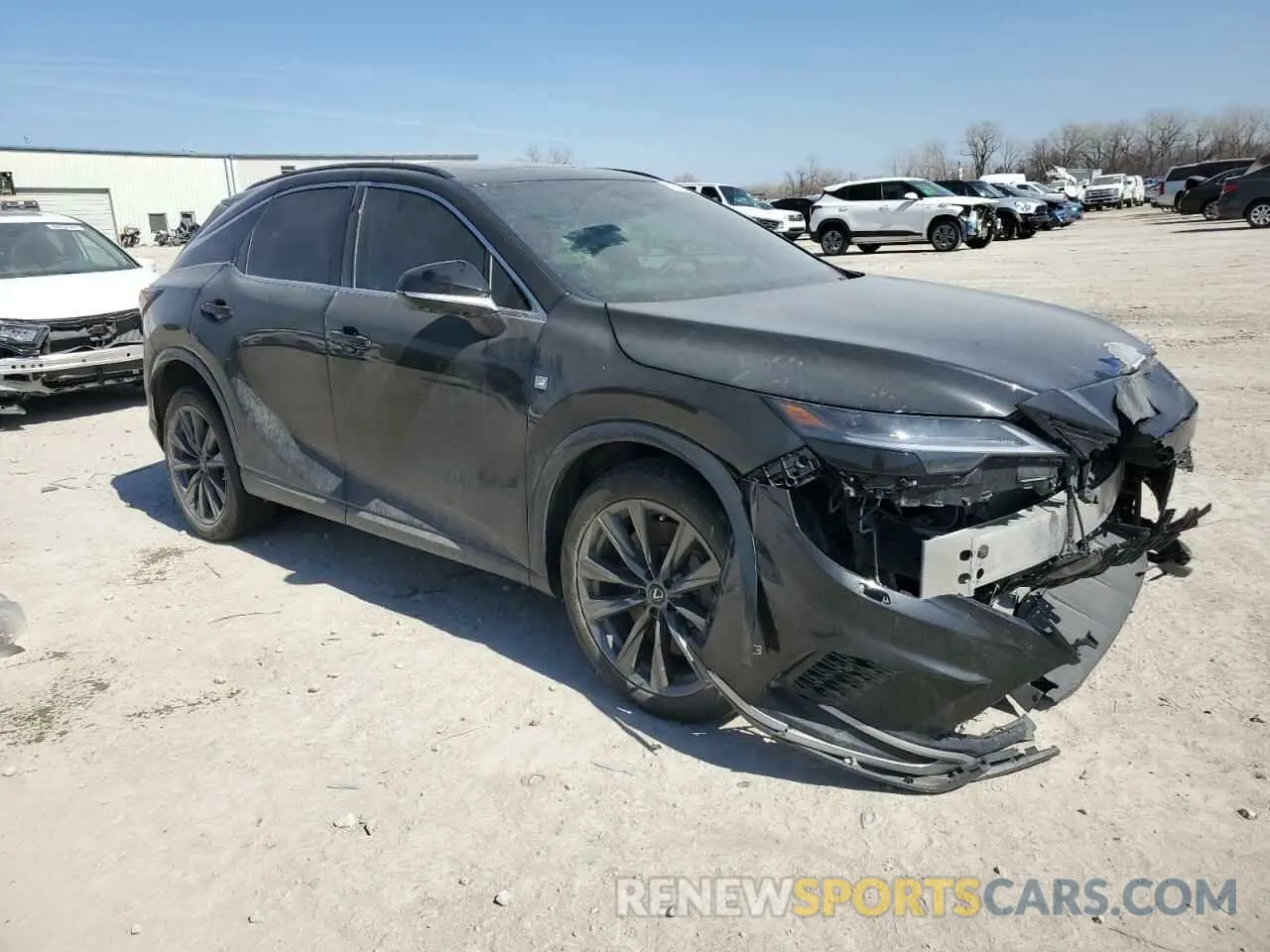 4 Photograph of a damaged car 2T2BAMCA6PC016958 LEXUS RX350 2023