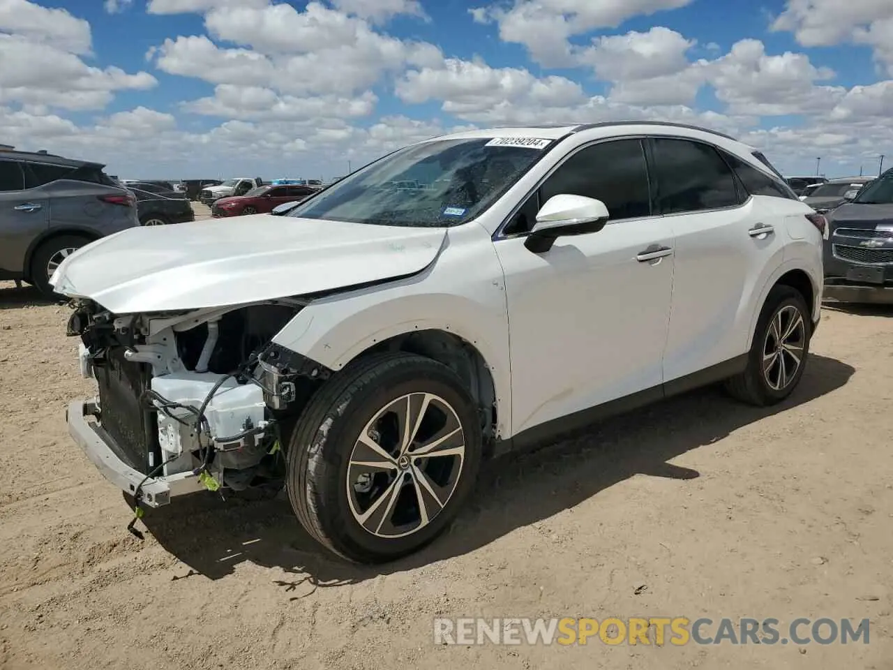 1 Photograph of a damaged car 2T2BAMCA6PC027023 LEXUS RX350 2023