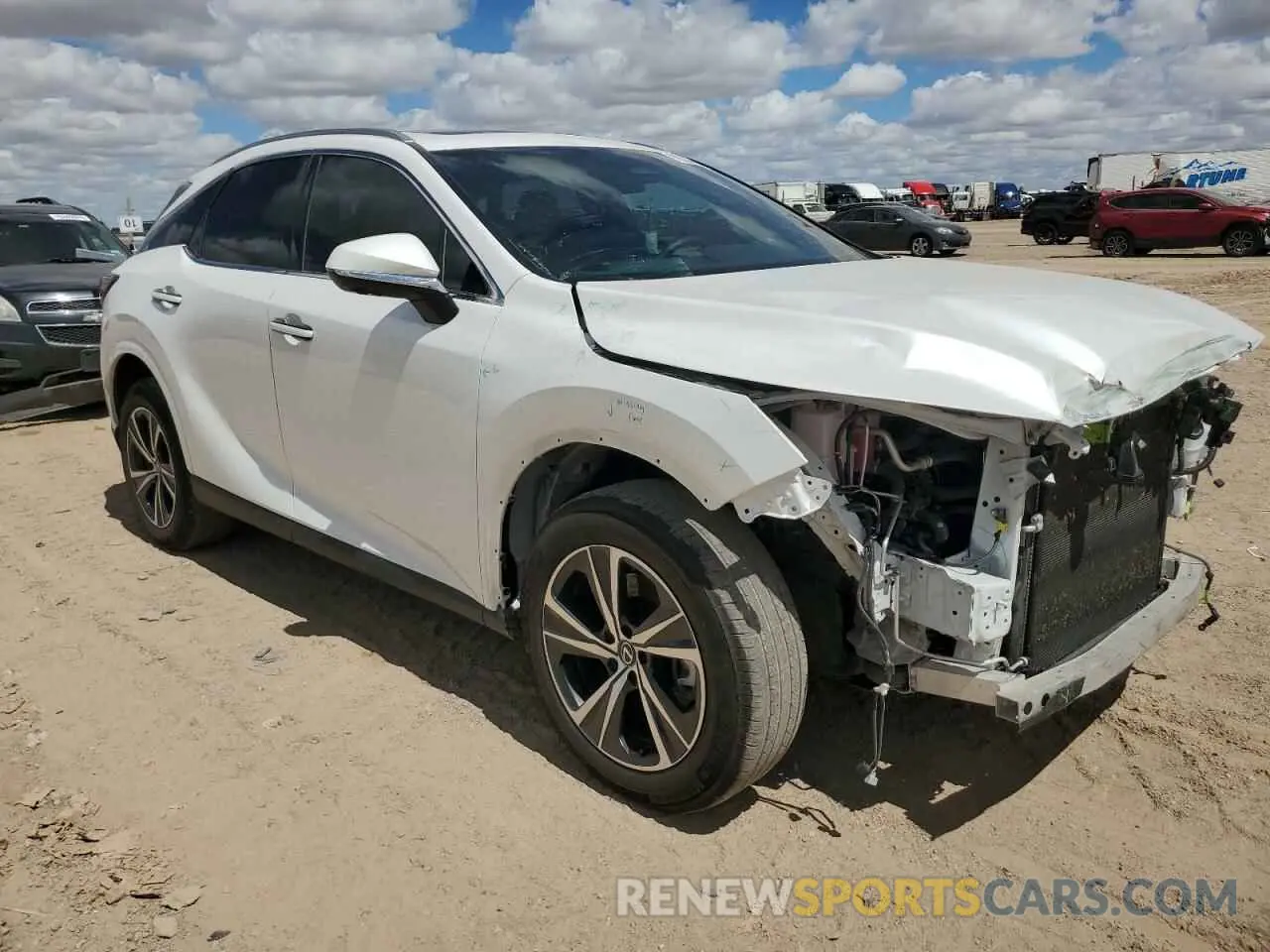 4 Photograph of a damaged car 2T2BAMCA6PC027023 LEXUS RX350 2023