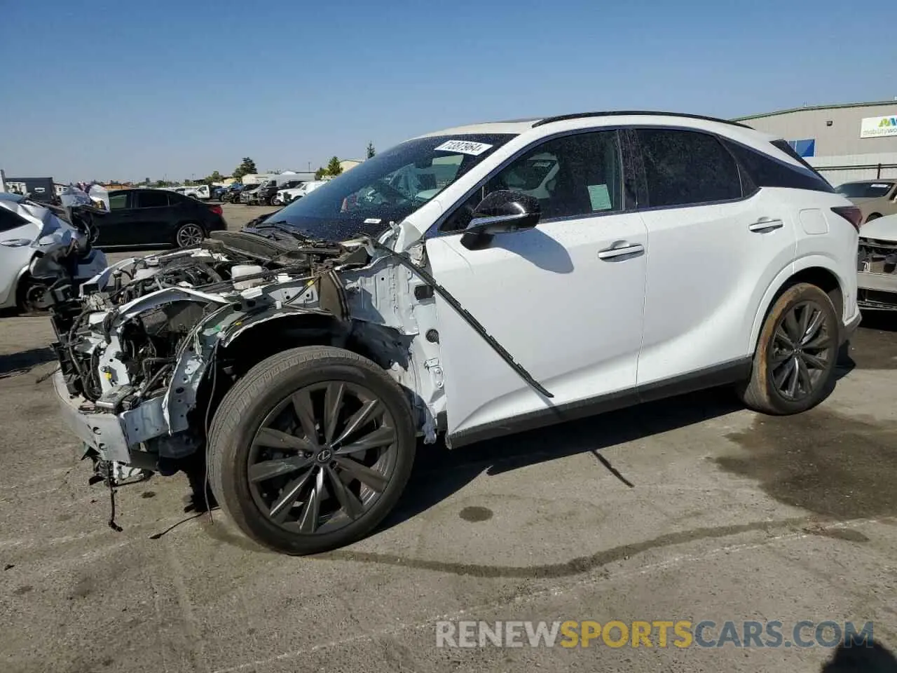 1 Photograph of a damaged car 2T2BAMCA6PC027264 LEXUS RX350 2023