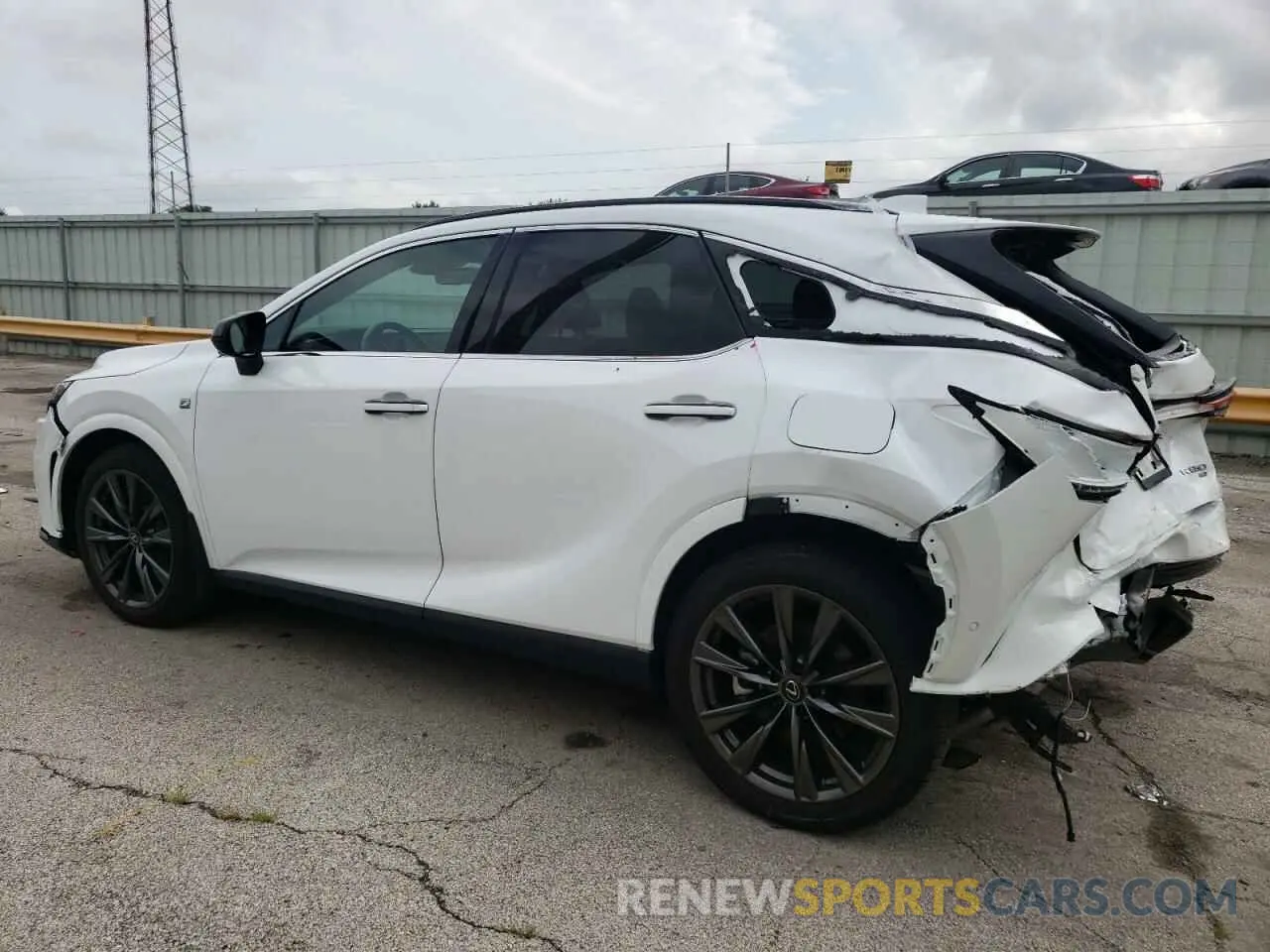 2 Photograph of a damaged car 2T2BAMCA6PC032917 LEXUS RX350 2023