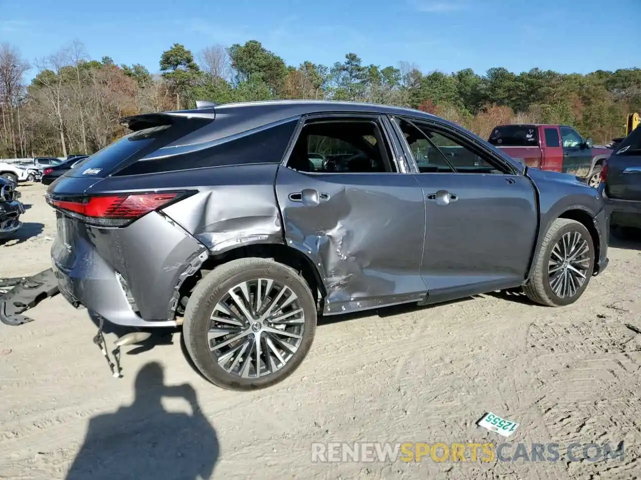 3 Photograph of a damaged car 2T2BAMCA7PC003202 LEXUS RX350 2023