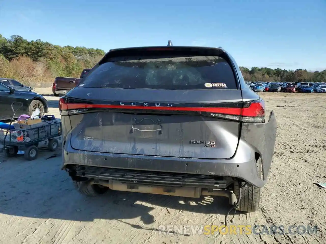 6 Photograph of a damaged car 2T2BAMCA7PC003202 LEXUS RX350 2023