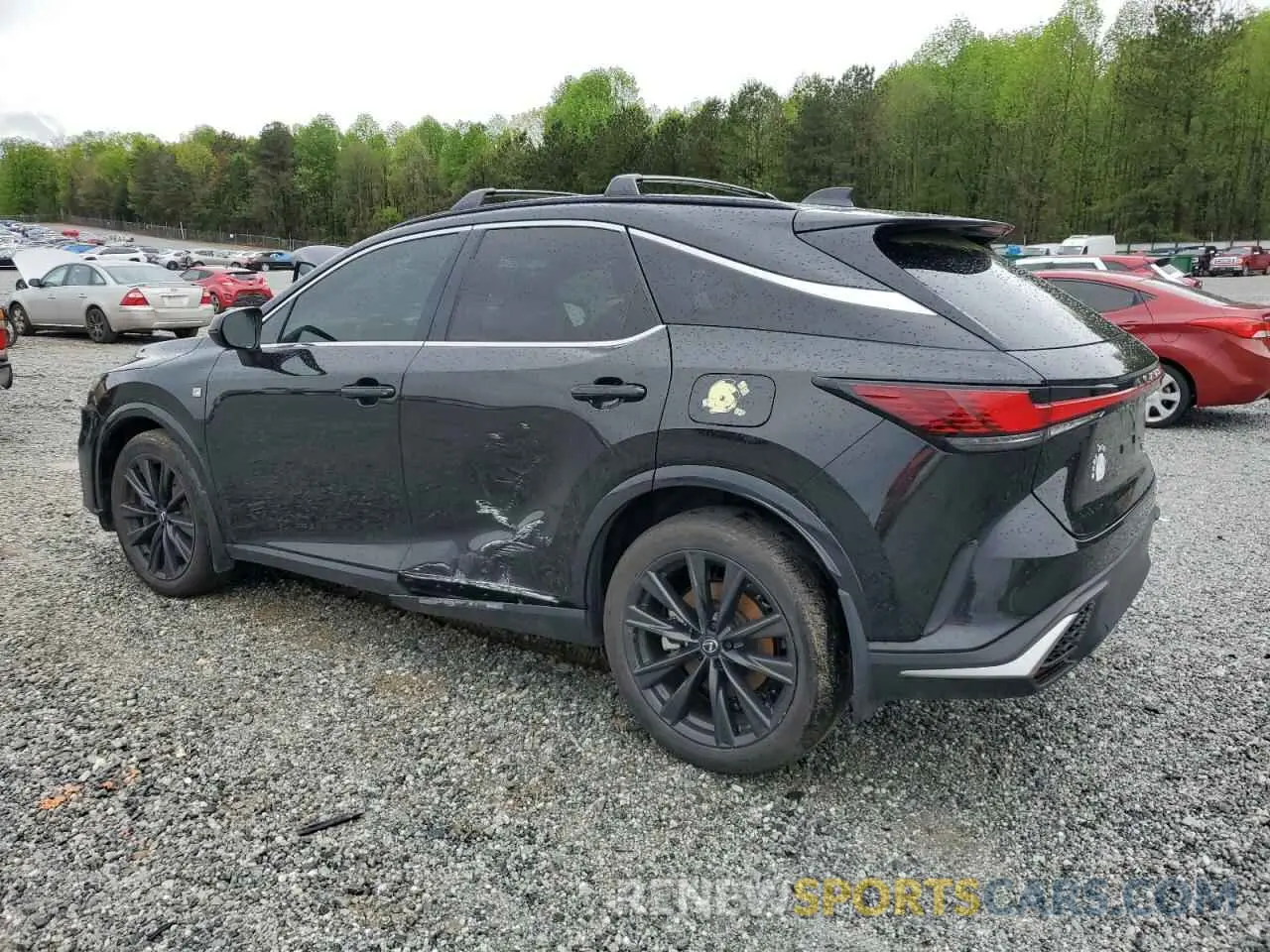 2 Photograph of a damaged car 2T2BAMCA7PC004804 LEXUS RX350 2023