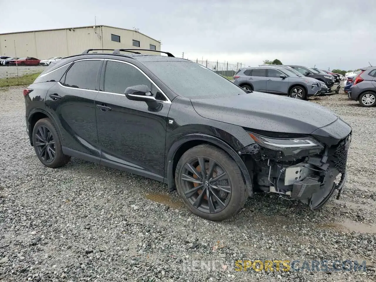 4 Photograph of a damaged car 2T2BAMCA7PC004804 LEXUS RX350 2023