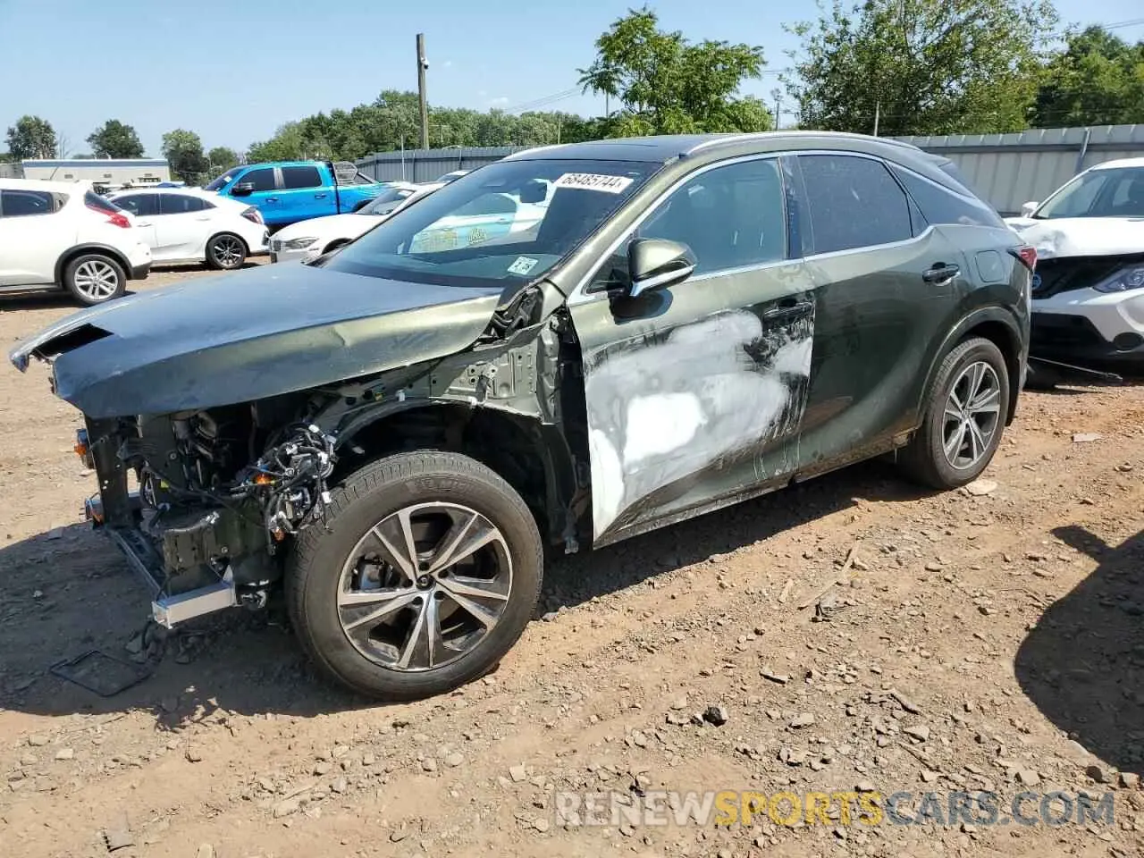 1 Photograph of a damaged car 2T2BAMCA7PC010604 LEXUS RX350 2023