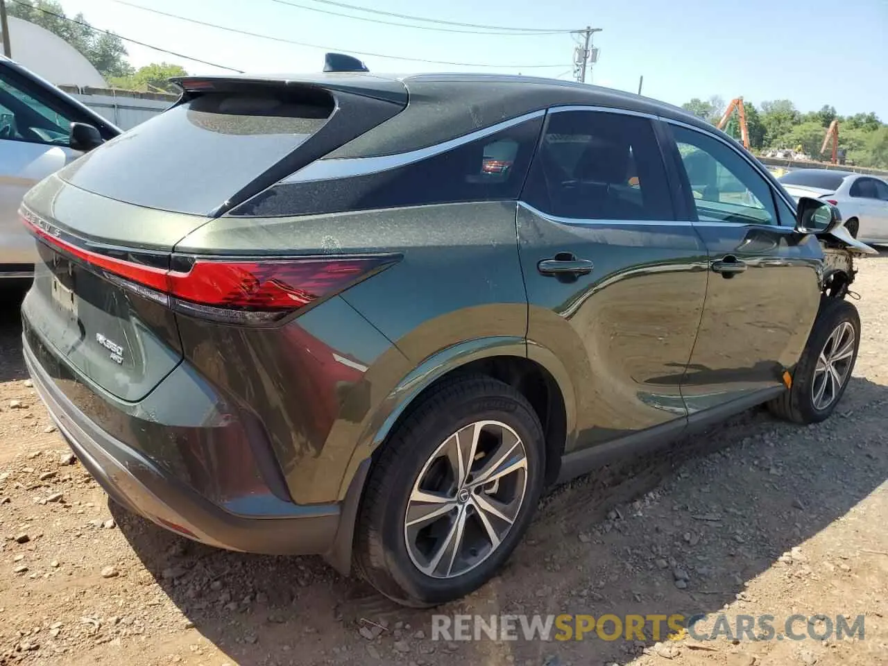 3 Photograph of a damaged car 2T2BAMCA7PC010604 LEXUS RX350 2023