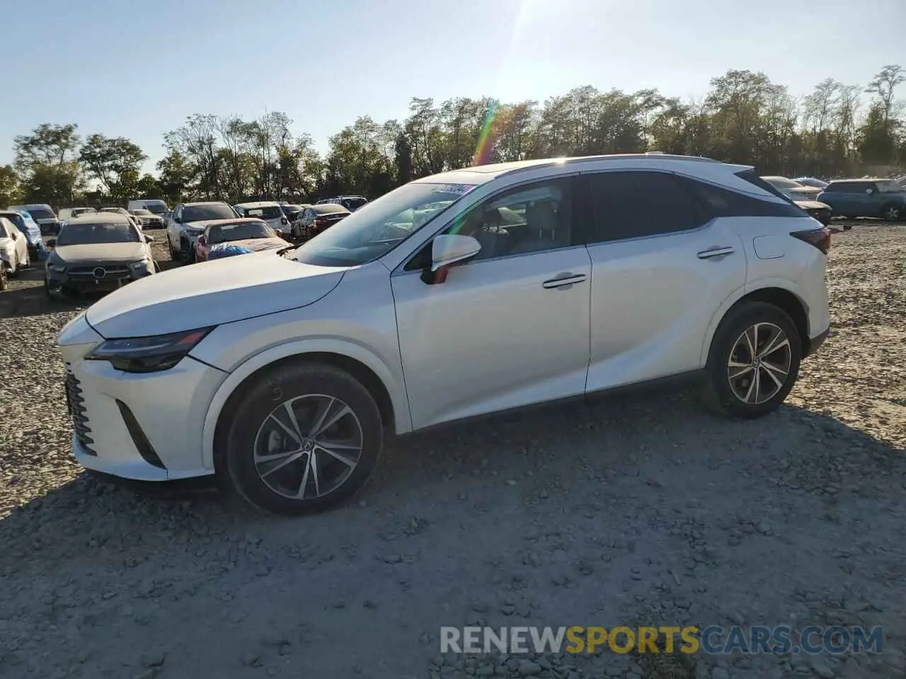 1 Photograph of a damaged car 2T2BAMCA7PC022543 LEXUS RX350 2023