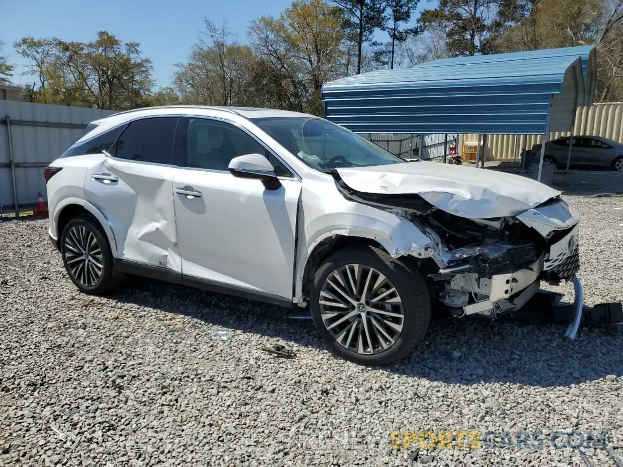 4 Photograph of a damaged car 2T2BAMCA8PC006271 LEXUS RX350 2023