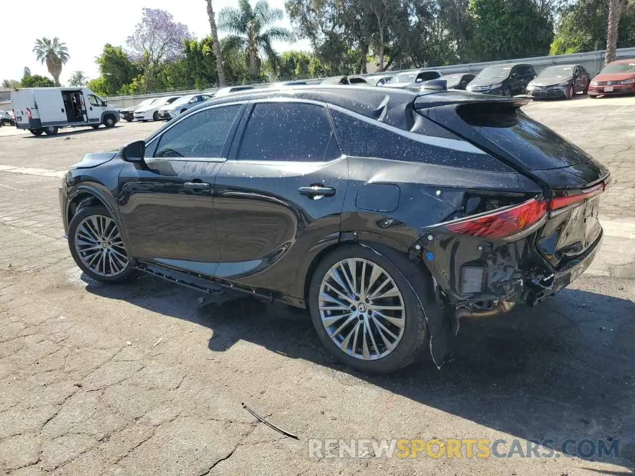 2 Photograph of a damaged car 2T2BAMCA8PC008263 LEXUS RX350 2023