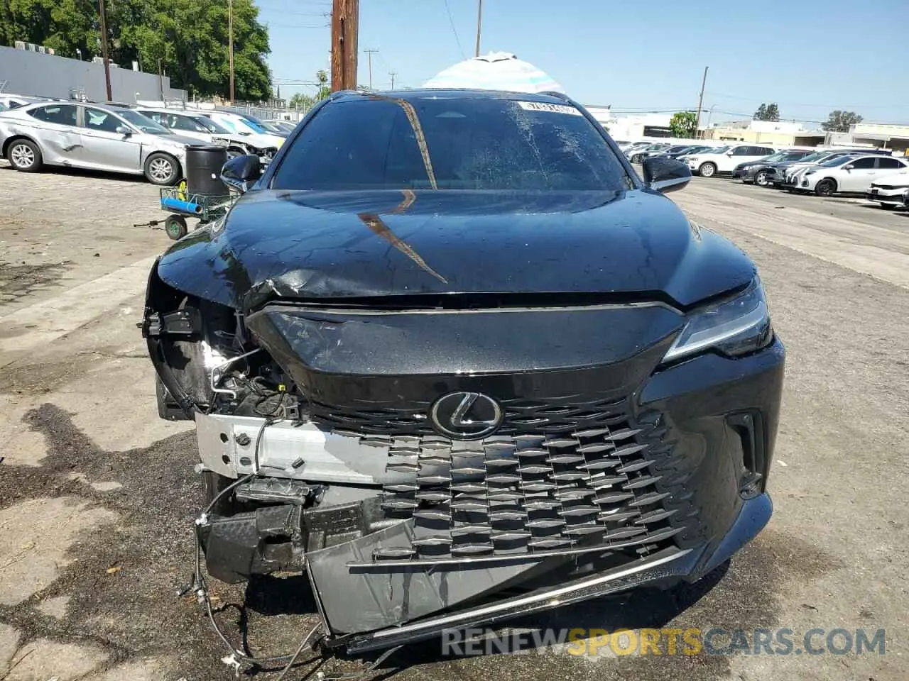 5 Photograph of a damaged car 2T2BAMCA8PC008263 LEXUS RX350 2023