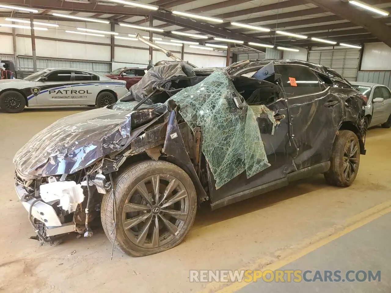 1 Photograph of a damaged car 2T2BAMCA8PC033728 LEXUS RX350 2023