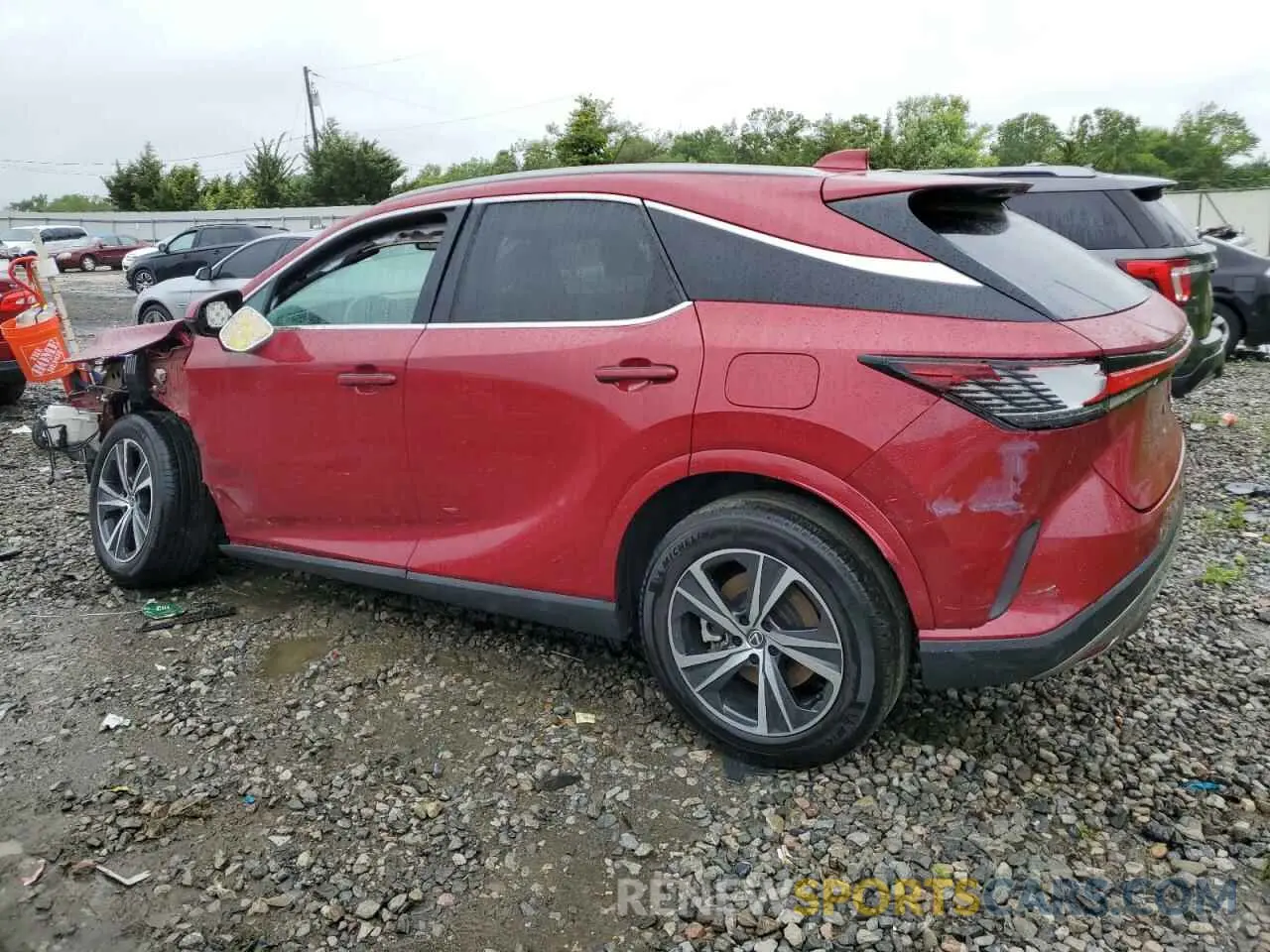 2 Photograph of a damaged car 2T2BAMCA9PC013732 LEXUS RX350 2023