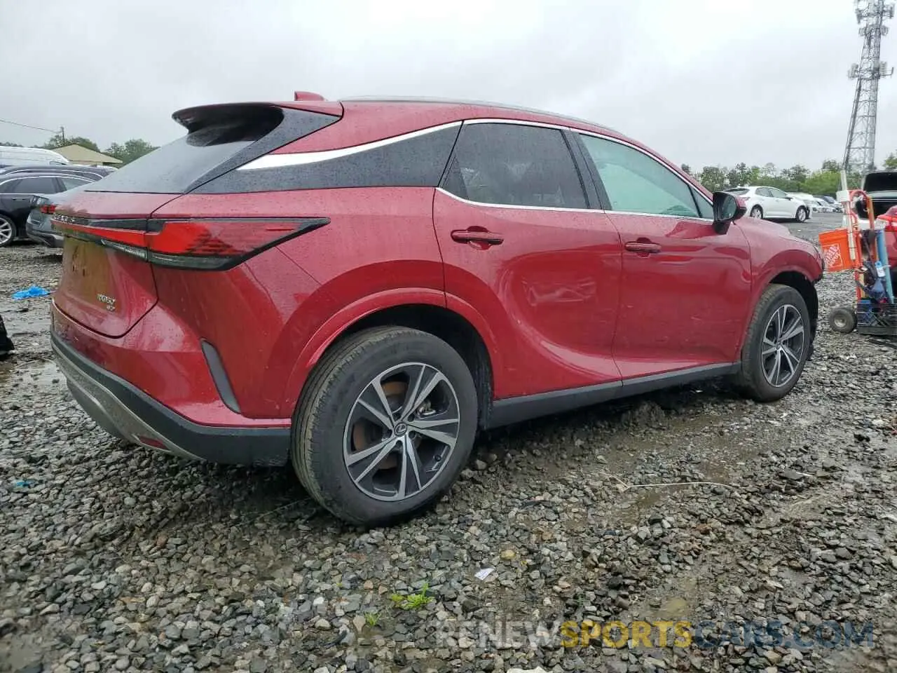 3 Photograph of a damaged car 2T2BAMCA9PC013732 LEXUS RX350 2023